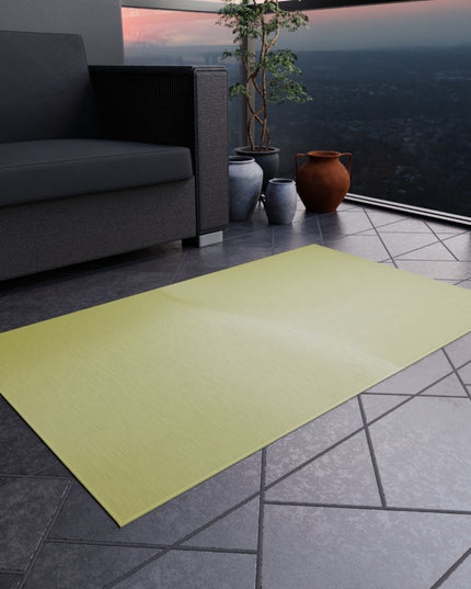 Lemon Fade Outdoor Rug, 36" x 60"