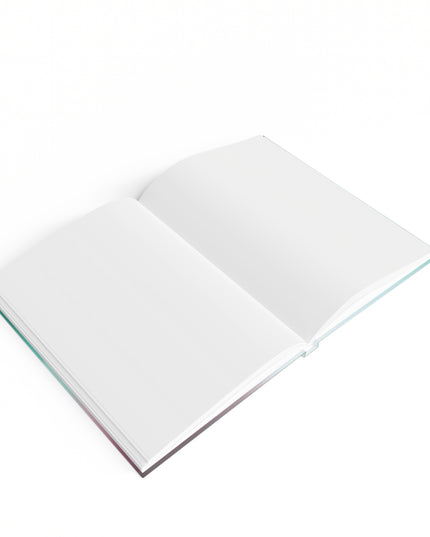Green Sea Lavender Fog 5" x 7" Journal - 128 Blank pages