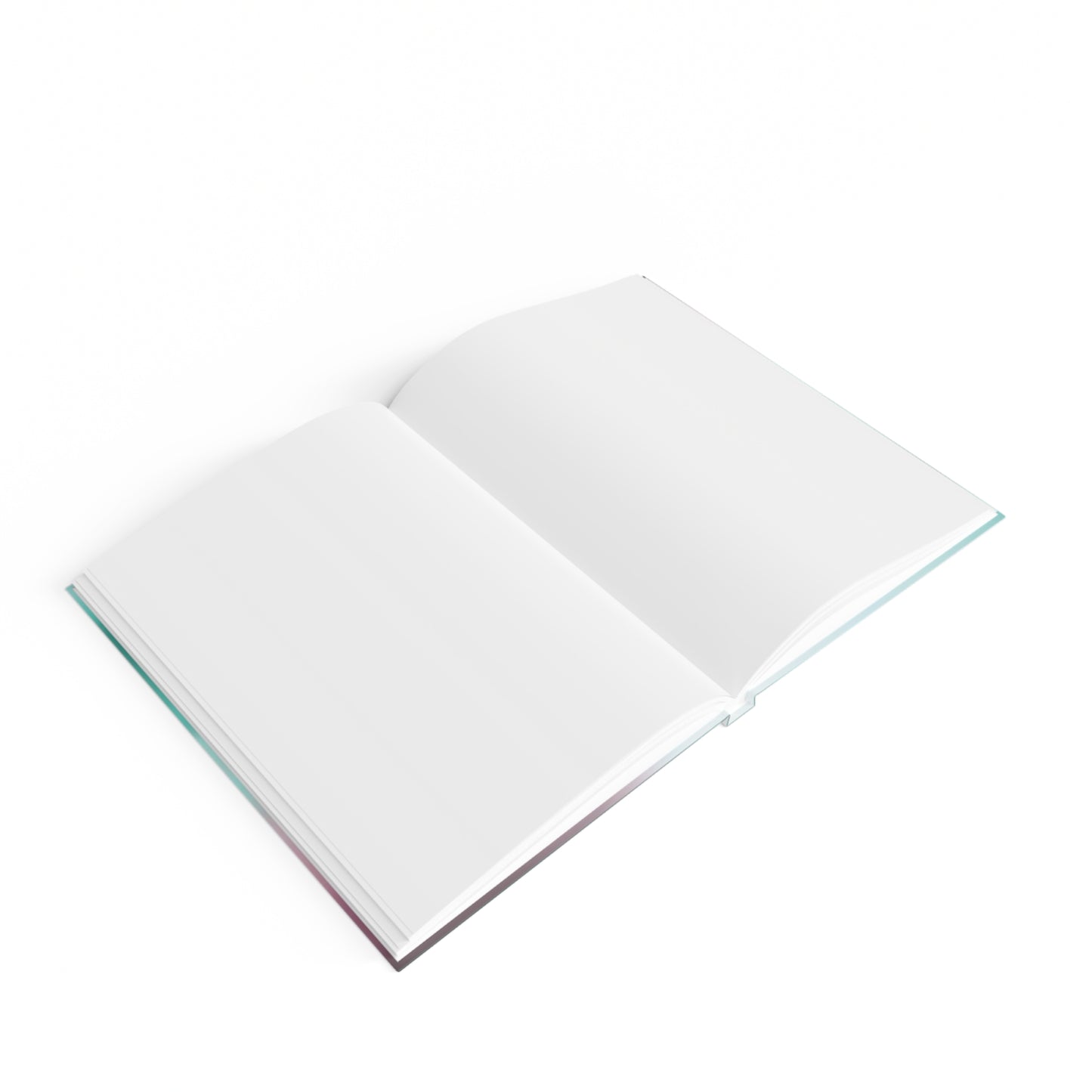 Green Sea Lavender Fog 5" x 7" Journal - 128 Blank pages