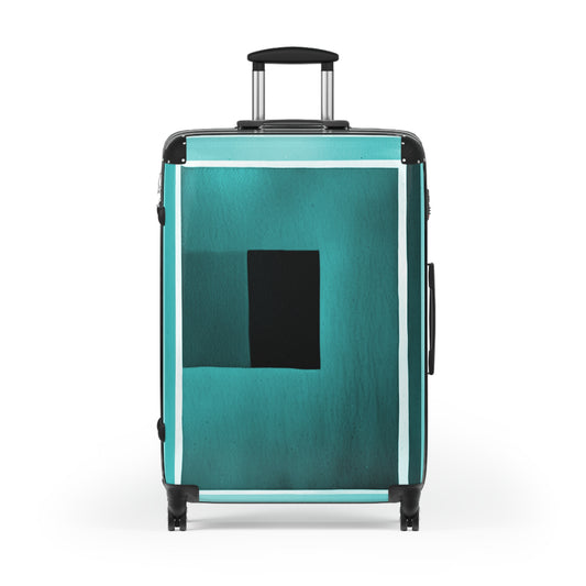 Tif Shadow Large Suitcase with built in lock, 4 double-wheels, telescopic handle, and ABS back hard-shell