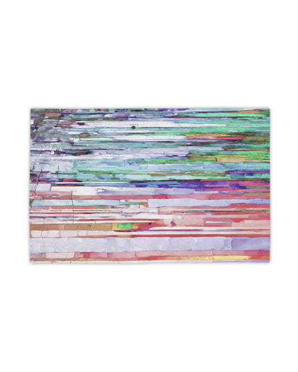 Striped Pastels Beach Towel, 18" x 27"