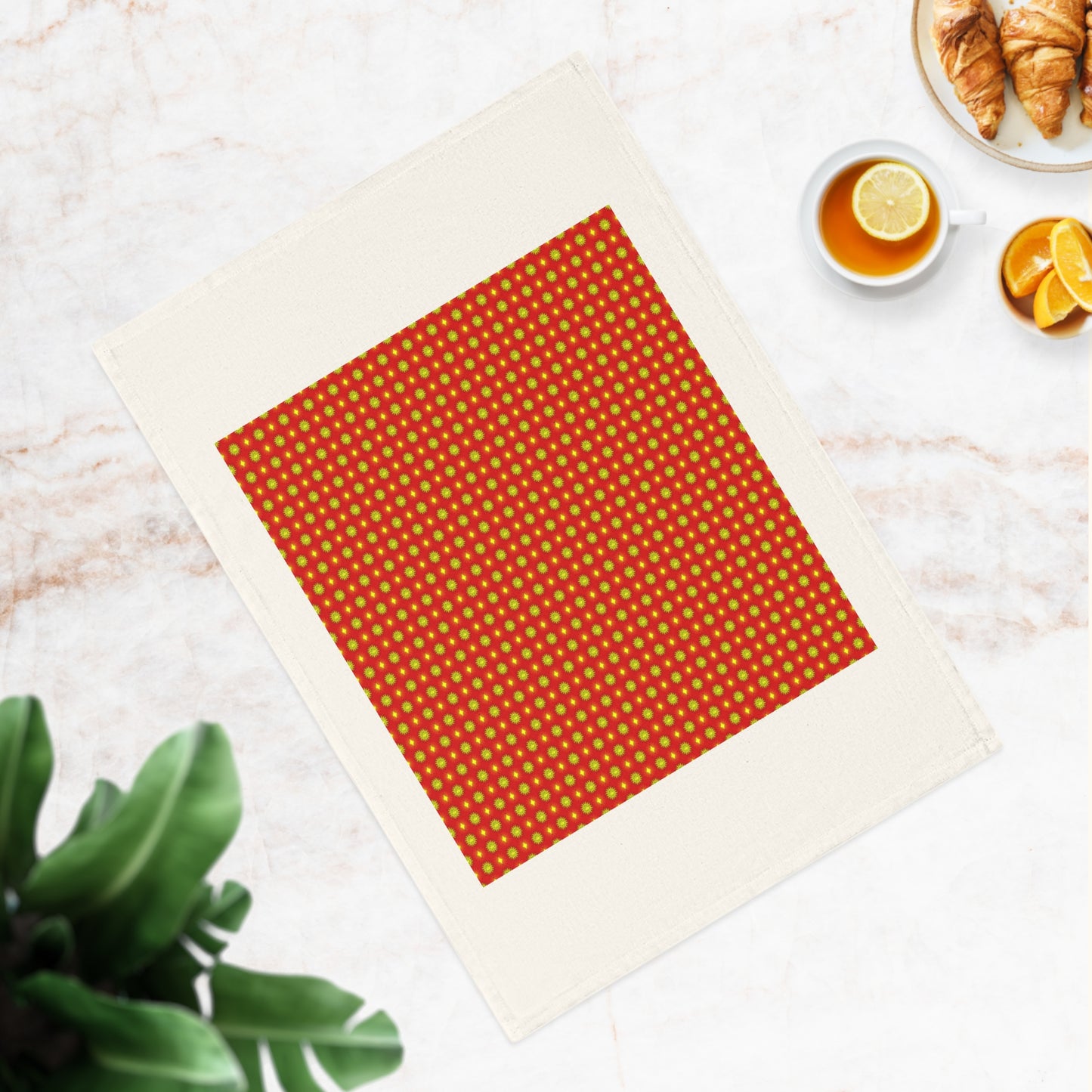 Late Evening Star-crossed Bodies Cotton Tea Towel 19.6" x 27.5"
