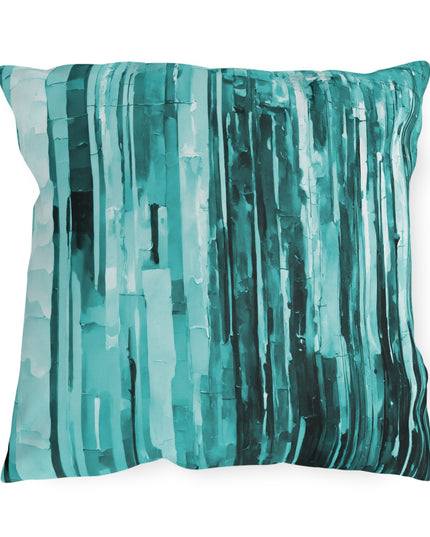 Striped Tif 18" x 18" Outdoor Pillow