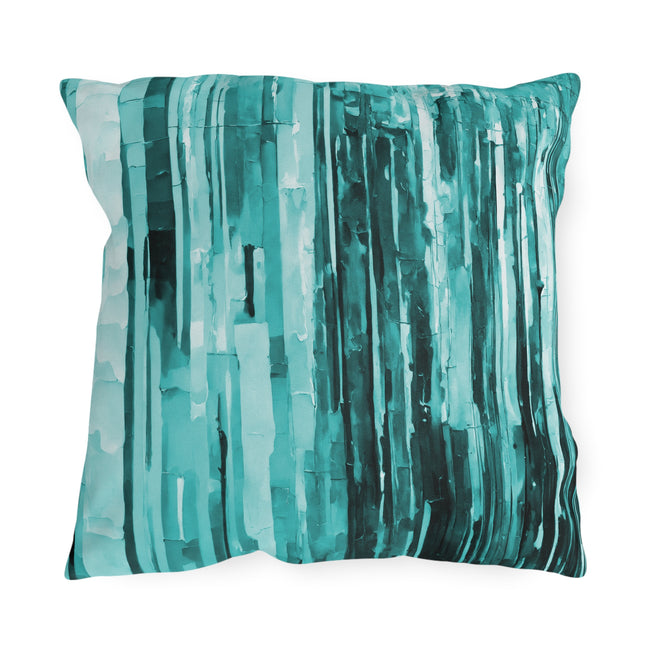 Striped Tif 18" x 18" Outdoor Pillow