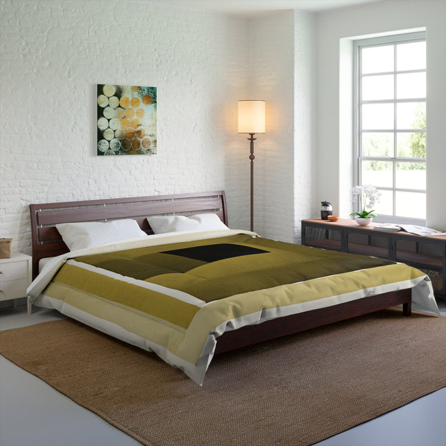 Tan Shadow 104" × 88" Comforter