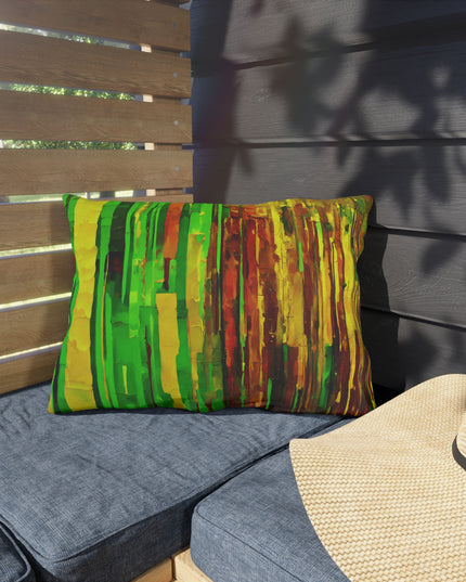 Striped Beta 20" x 14" Outdoor Pillow