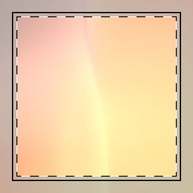 Hot Peach Fade 10" x 10" Cotton Twill Napkin