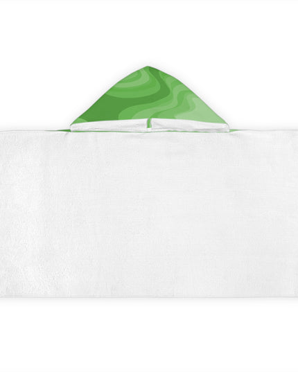 Greenie Meanie Wavey Youth Hooded Towel, 24" x 48"