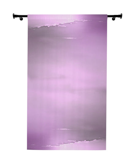 Dark Pink Sea Amethyst Fog, 50" x  84", blackout