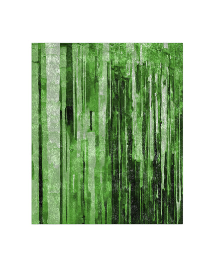 Striped Mint Pastel 50" x 60" Crushed Velvet Blanket