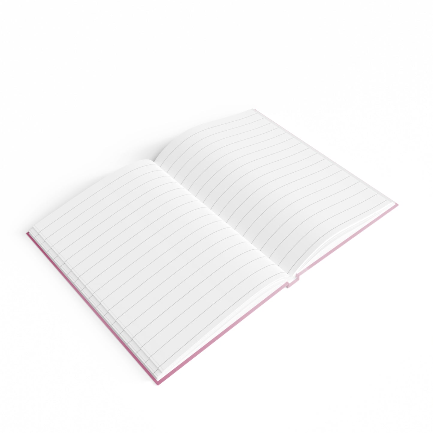 Pink Blush Fade 5" x 7" Journal - 128 Ruled Line pages
