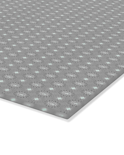 Desaturated Star-crossed Bodies Glass Cutting Board,  8" x 11"