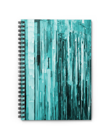 Striped Tif Spiral Notebook - Ruled Line, 6" x 8", 118 pages