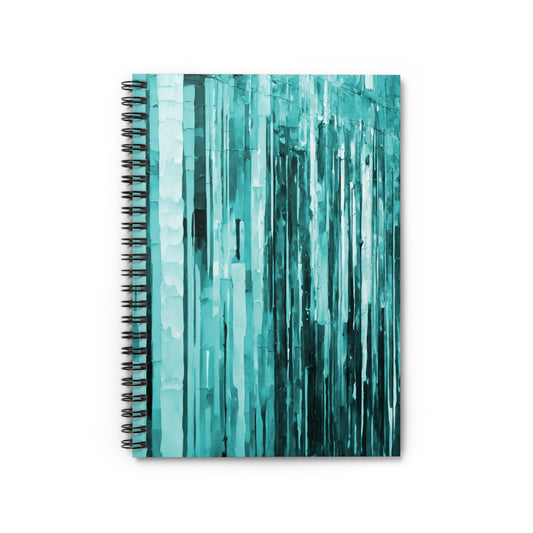 Striped Tif Spiral Notebook - Ruled Line, 6" x 8", 118 pages