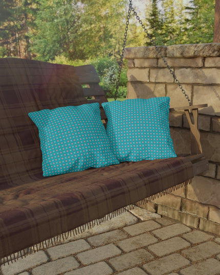 Tif Green Star-crossed Bodies 16" x 16" Outdoor Pillows