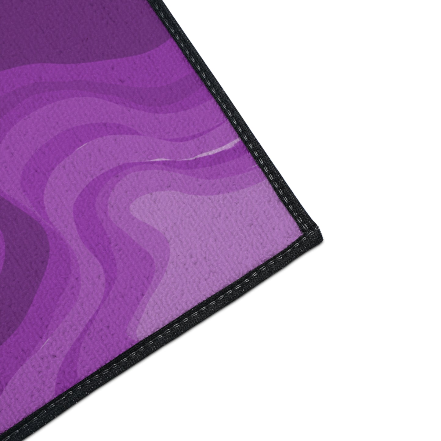 Wavey Purple Wavey 18" x 24" Heavy Duty Floor Mat