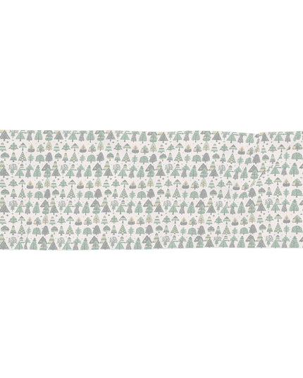 Mini Green Trees Light Scarf