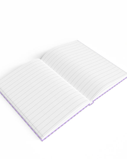 Lavender Star-crossed Bodies Journal - 128 Ruled Line pages - 5" x 7"