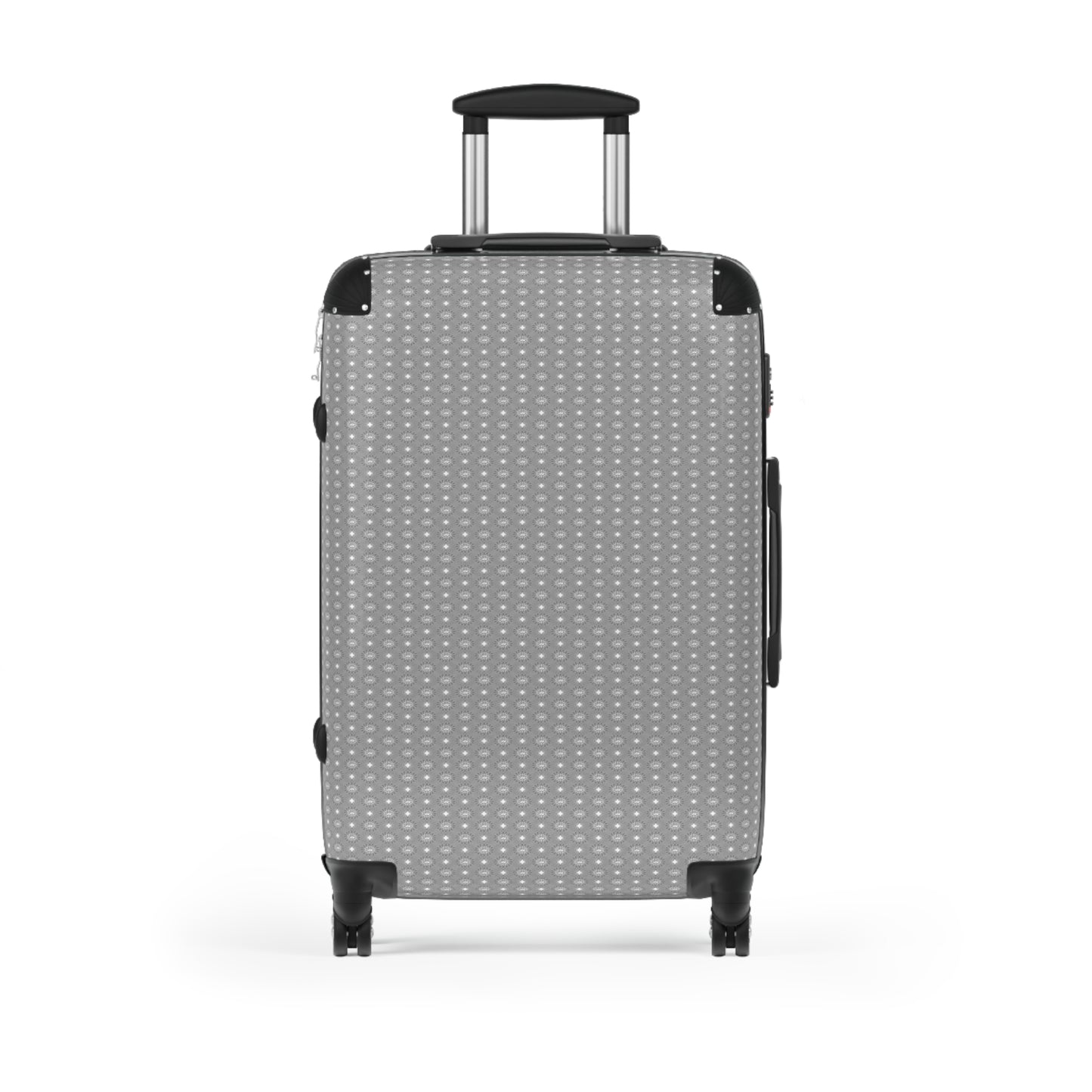 Desaturated Star-crossed Bodies Medium Suitcase with built in lock, 4 double-wheels, telescopic handle, and ABS back hard-shell