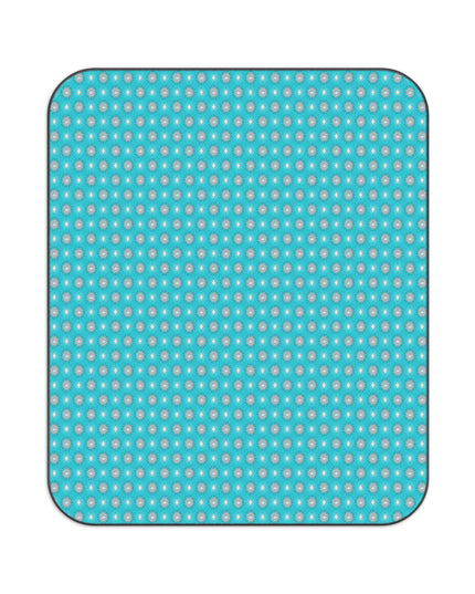 Tif Green Star-crossed Bodies Picnic Blanket, 61" × 51"