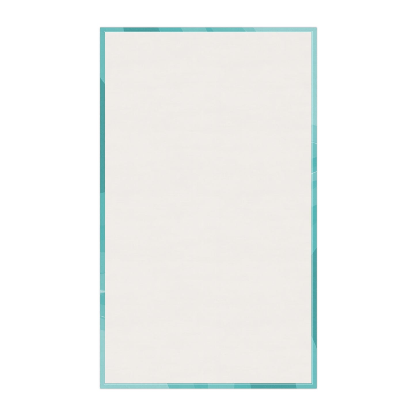 Tif Green Wavey Tea Towels (cotton, poly), 18" x "30