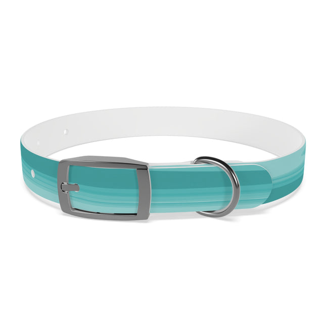 Tif Green Wavey Small Dog Collar