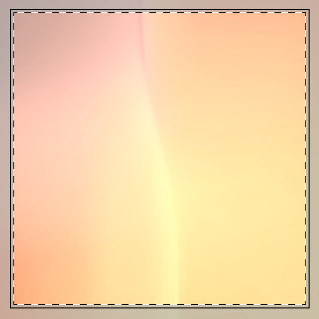 Hot Peach Fade 22" x 22" Cotton Twill Napkin