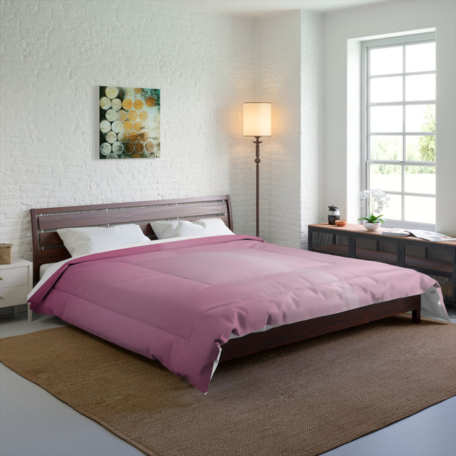 Pink Blush Fade 104" × 88" Comforter