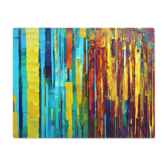 Striped Alpha Placemat, 1 pc