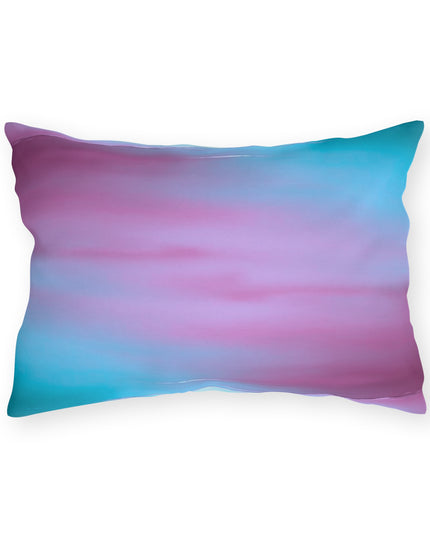 Wine Sea Blue Fog 20" x 14" Outdoor Pillow