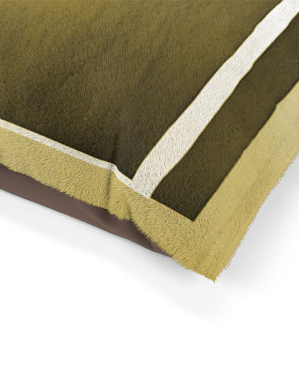 Tan Shadow 28" × 18" Pet Bed