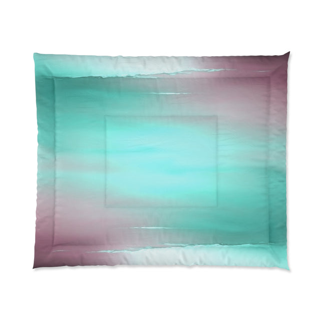 Green Sea Lavender Fog 104" × 88" Comforter