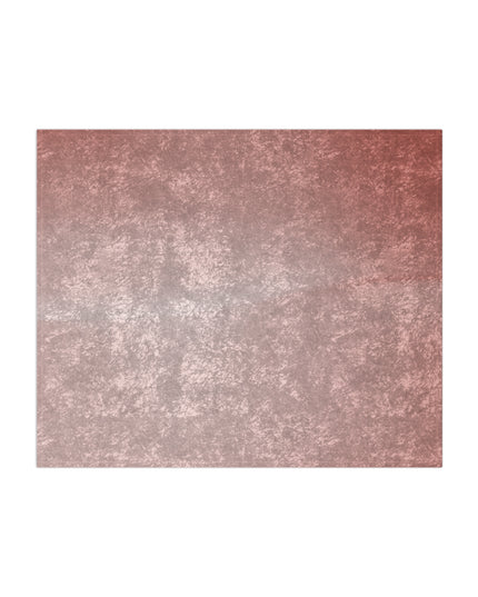 Rose Red Fade 50" x 60" Crushed Velvet Blanket