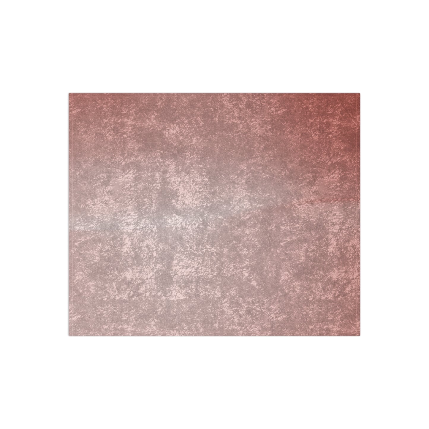 Rose Red Fade 50" x 60" Crushed Velvet Blanket