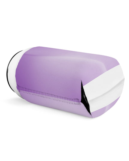 Soft Lavender Fade 12 oz Can Cooler Sleeve
