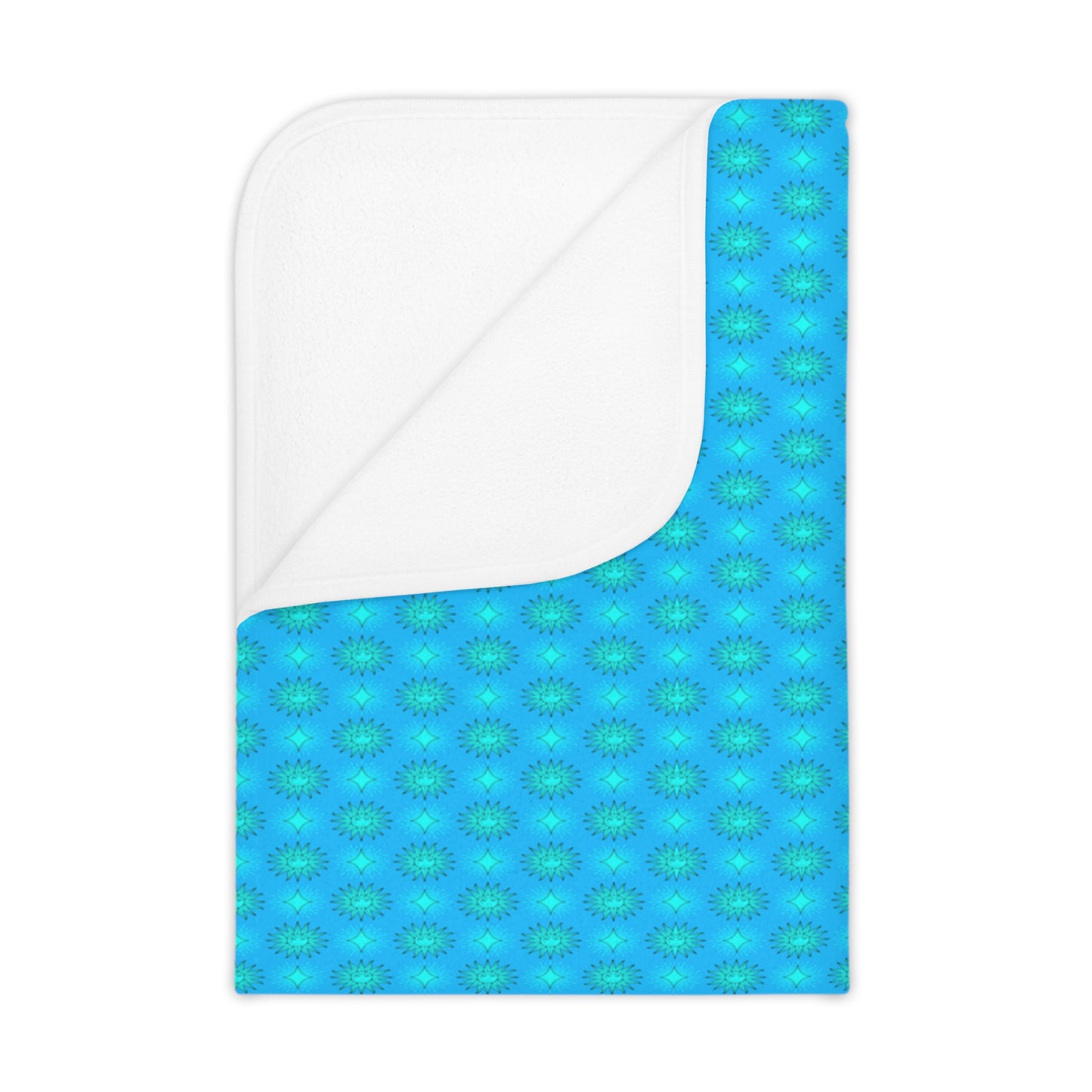 Light Blue Star-crossed Bodies Toddler Blanket, 30" x 40"
