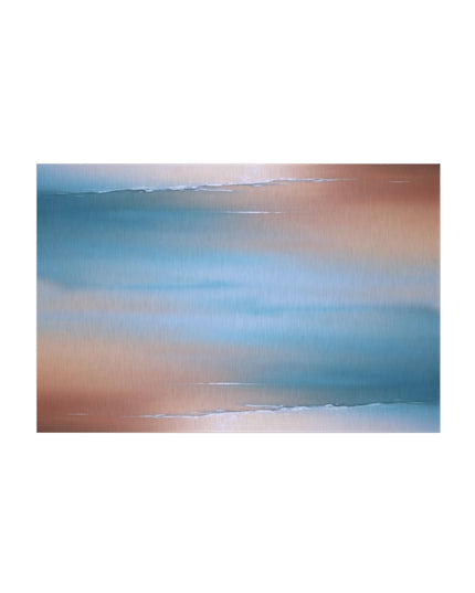Blue Sea Peach Fog 48" x 72" Outdoor Rug