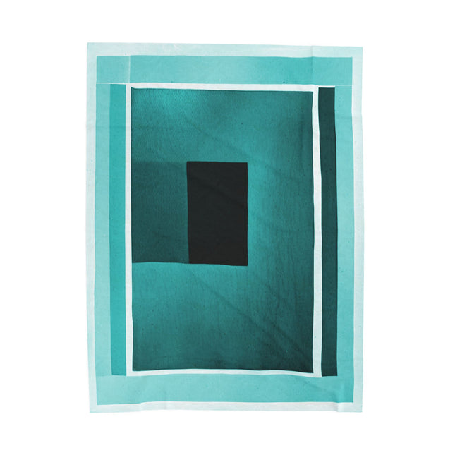 Tif Shadow Velveteen Plush Blanket, 60" x 80"