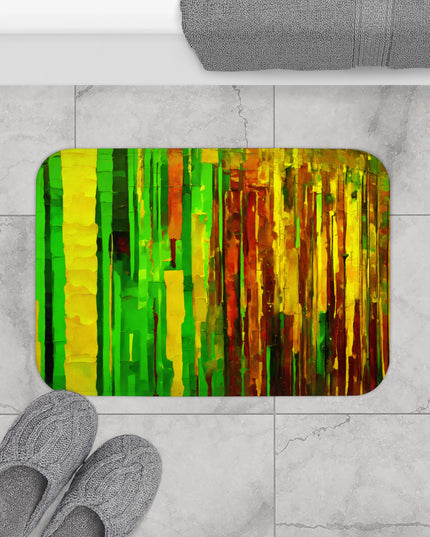 Striped Beta Bath Mat, 24" x 17"
