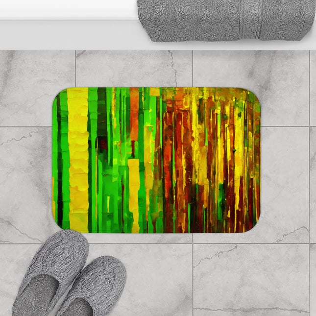 Striped Beta Bath Mat, 24" x 17"