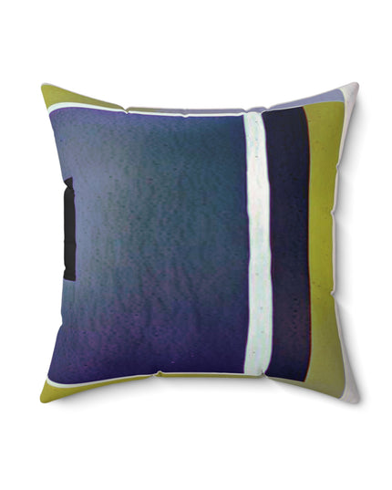 Zeta Shadow 18" x 18" Faux Suede Square Pillow