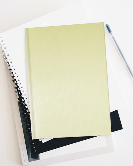 Lemon Fade 5" x 7" Journal - 128 Blank pages