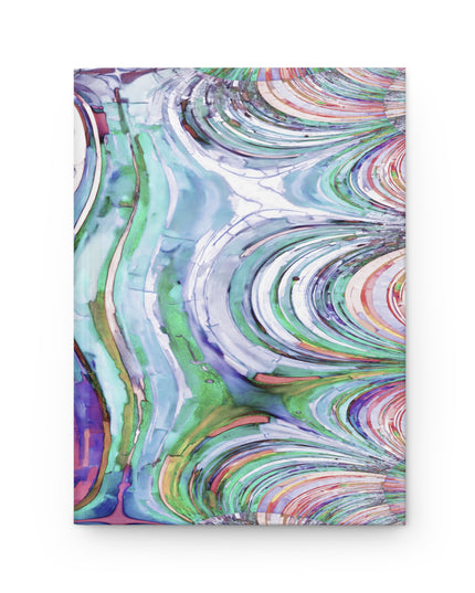 Uzi Spiral Pastels 5.75" x 8" Hardcover Journal Matte with 150 lined pages