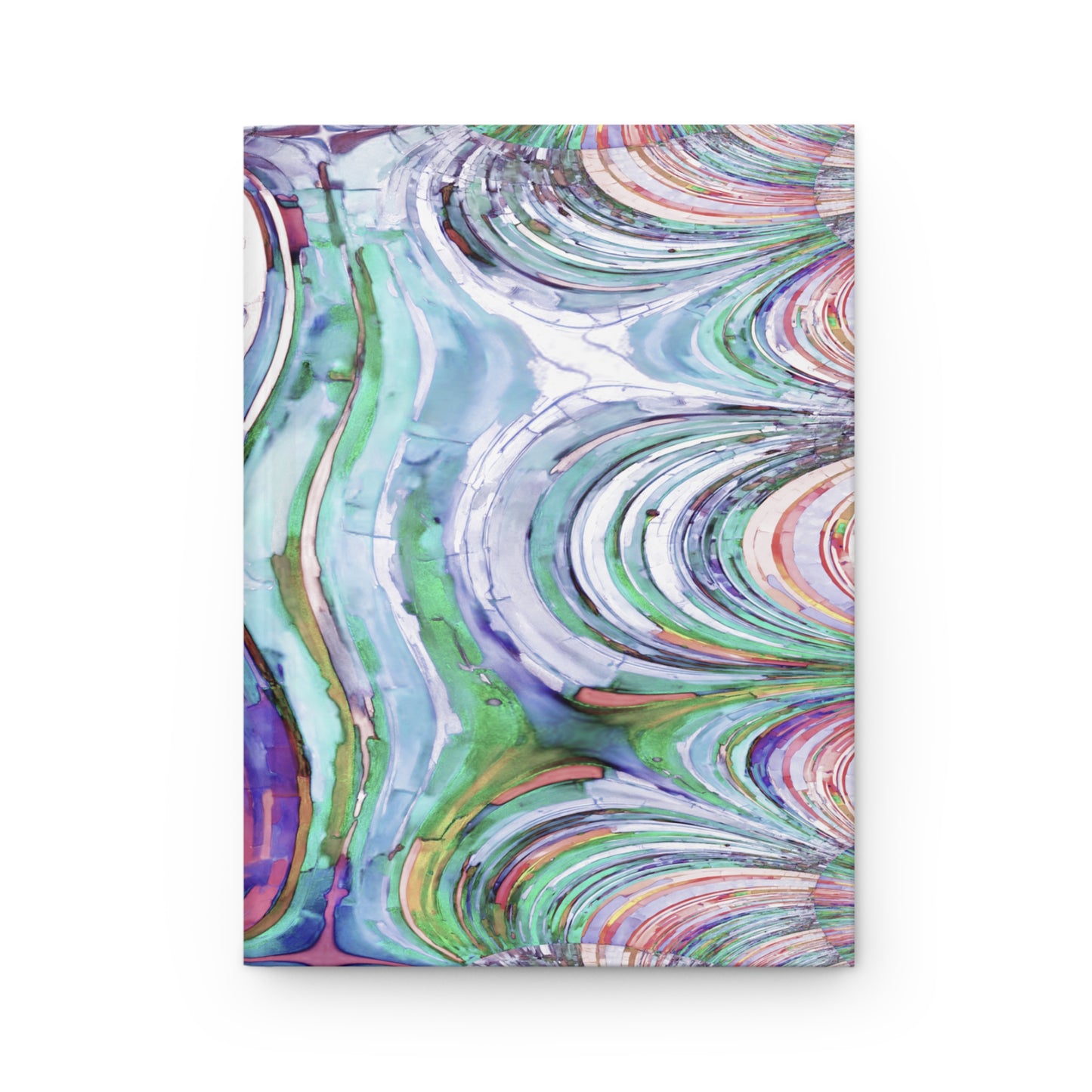 Uzi Spiral Pastels 5.75" x 8" Hardcover Journal Matte with 150 lined pages