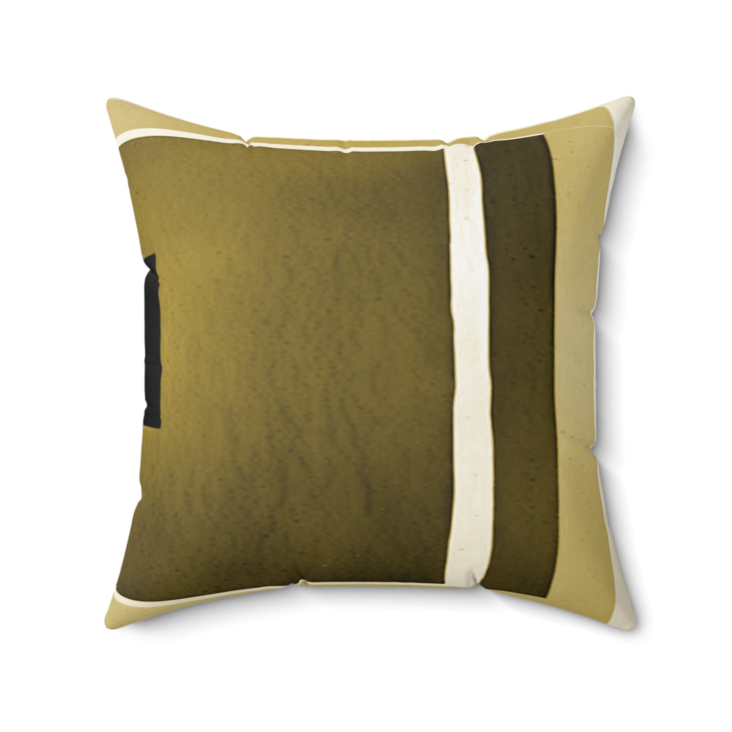 Tan Shadow 20" x 20" Faux Suede Square Pillow