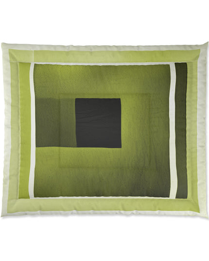 Lemongrass Shadow 104" × 88" Comforter