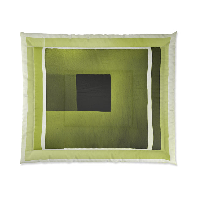 Lemongrass Shadow 104" × 88" Comforter