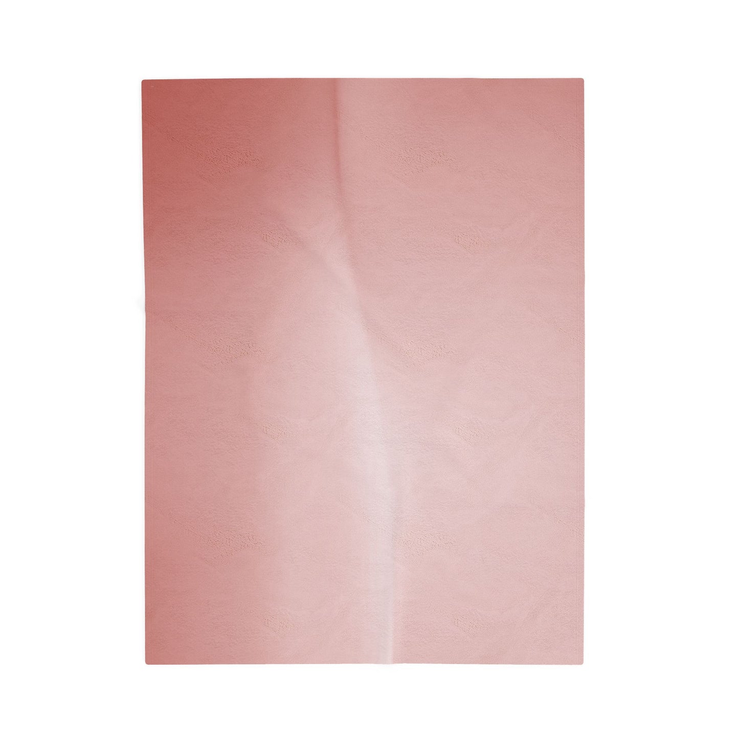 Rose Red Fade Velveteen Plush Blanket, 30" x 40"