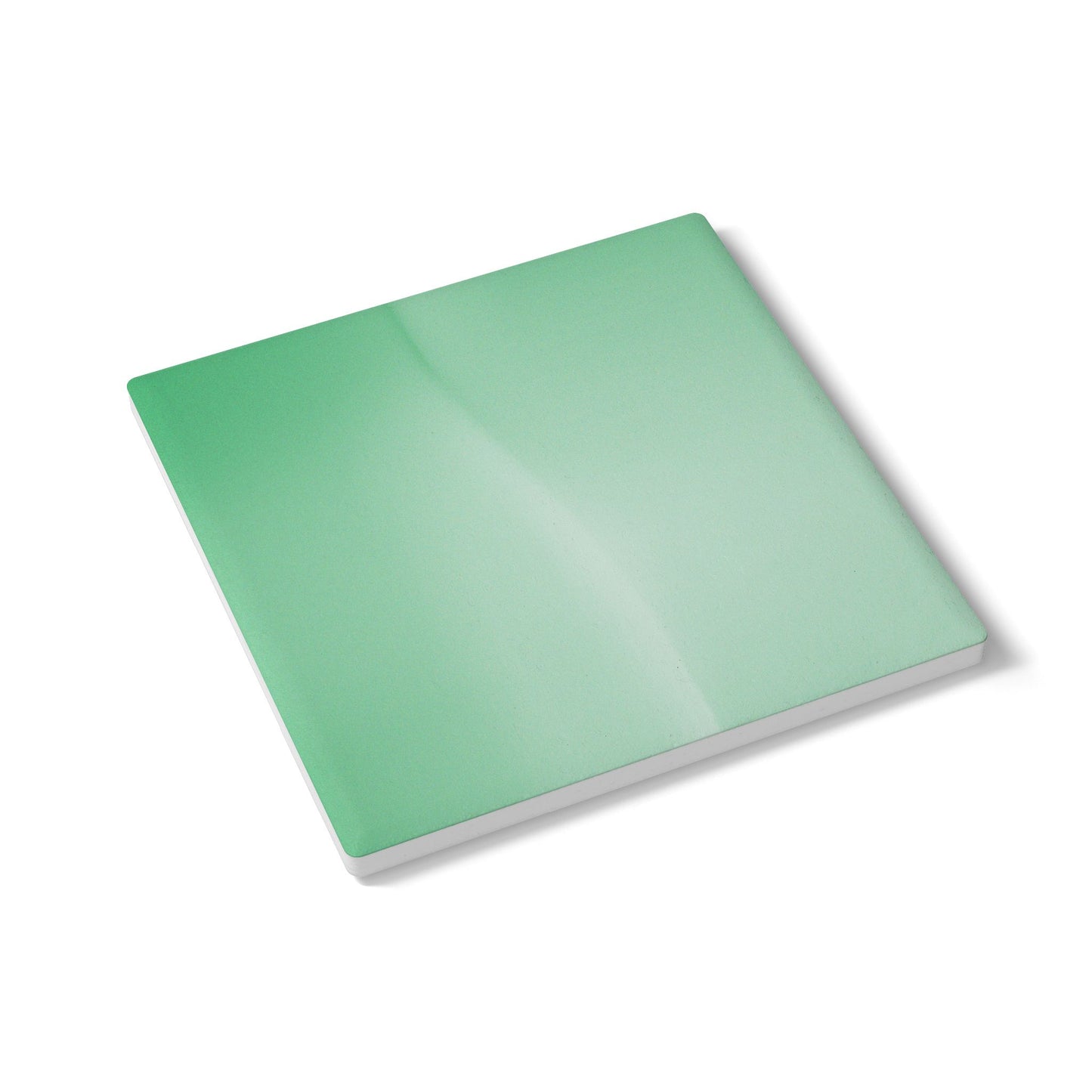 Mint Fade 4" x 4" Square Ceramic Coaster