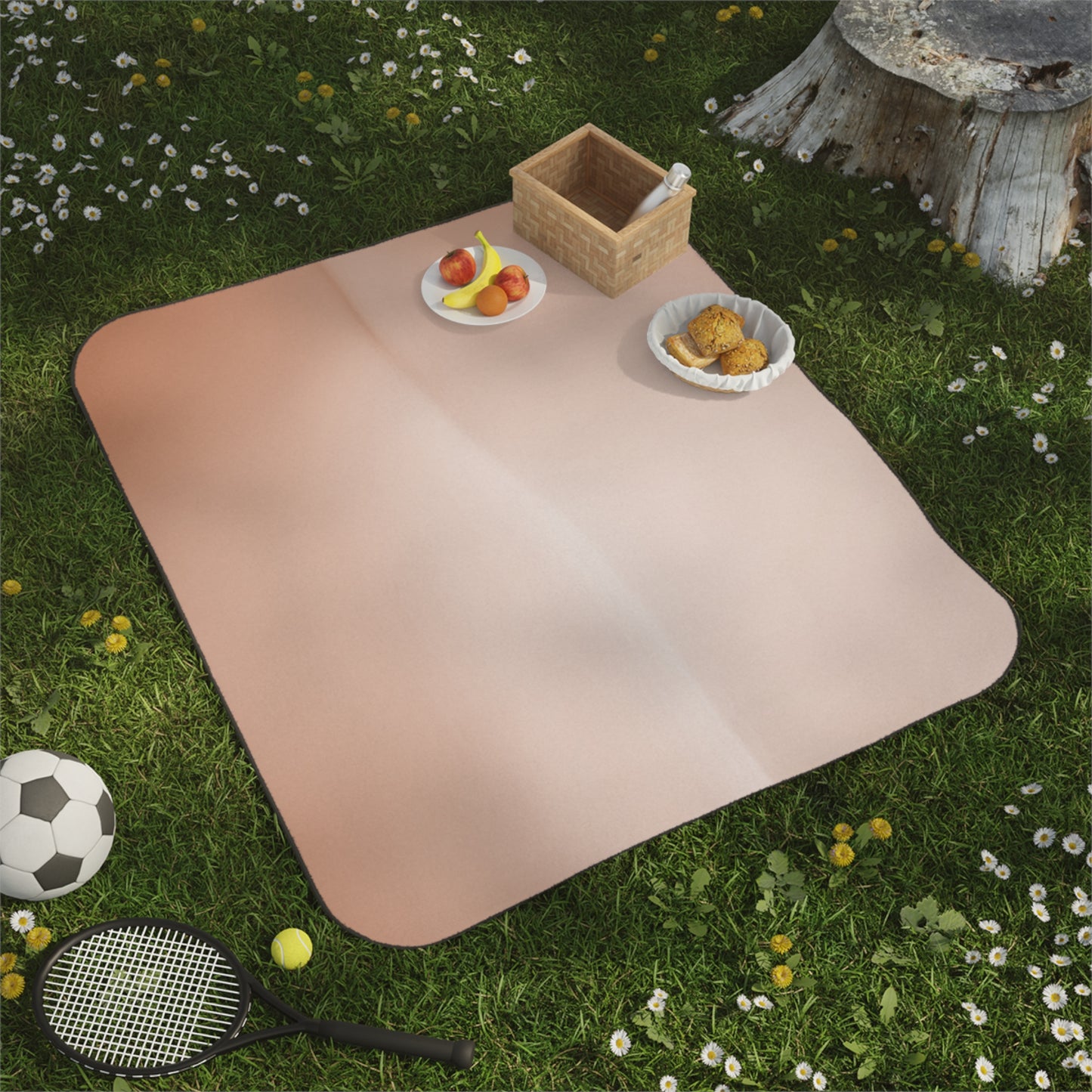 Soft Fade 61" × 51" Picnic Blanket